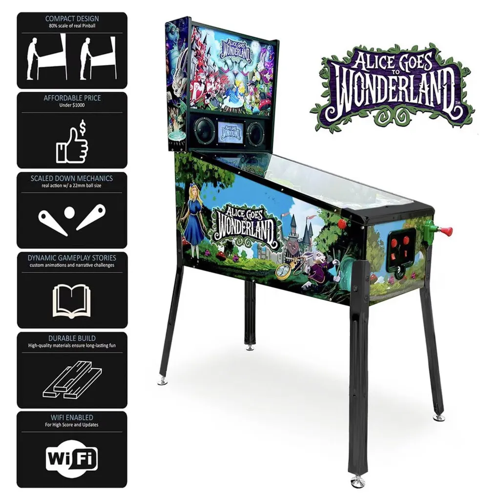 Billard Électrique Alice Goes to Wonderland