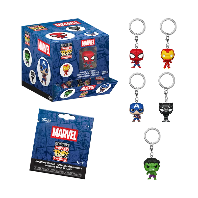 Mystery POP! Keychain Marvel