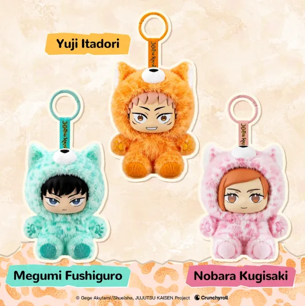 Puremind x Jujutsu Kaisen Chibi Beast Vinyl Plush Blind Box – Une variation choisie au hasard