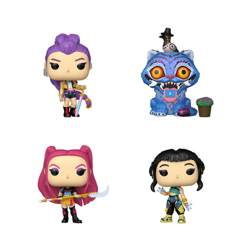 POP! HUNTR/X 4-Pack