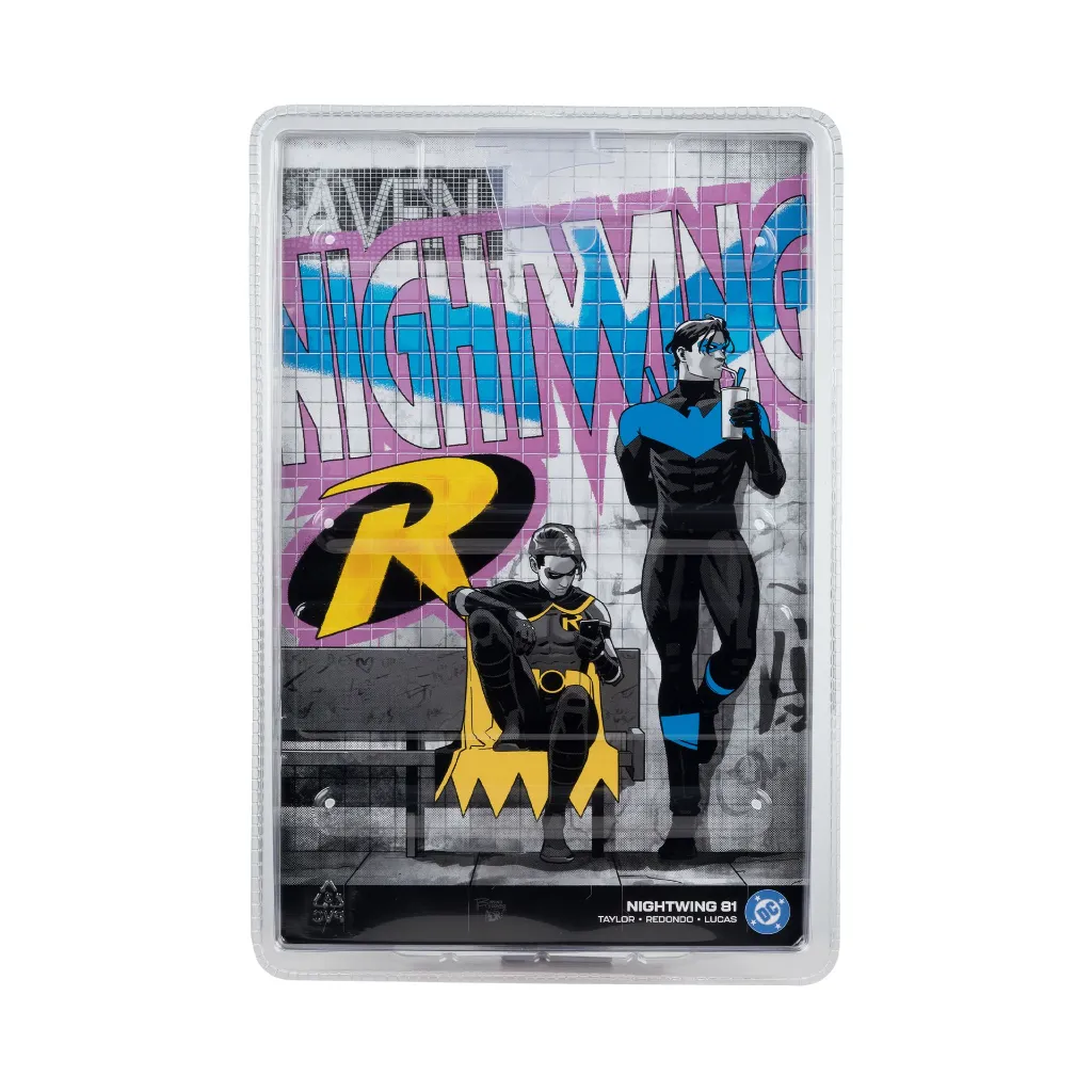 DC Direct Page Punchers Nightwing (Nightwing #81) 7-Inch Action Figure with Comic