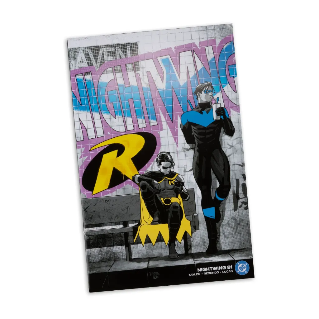 DC Direct Page Punchers Nightwing (Nightwing #81) 7-Inch Action Figure with Comic