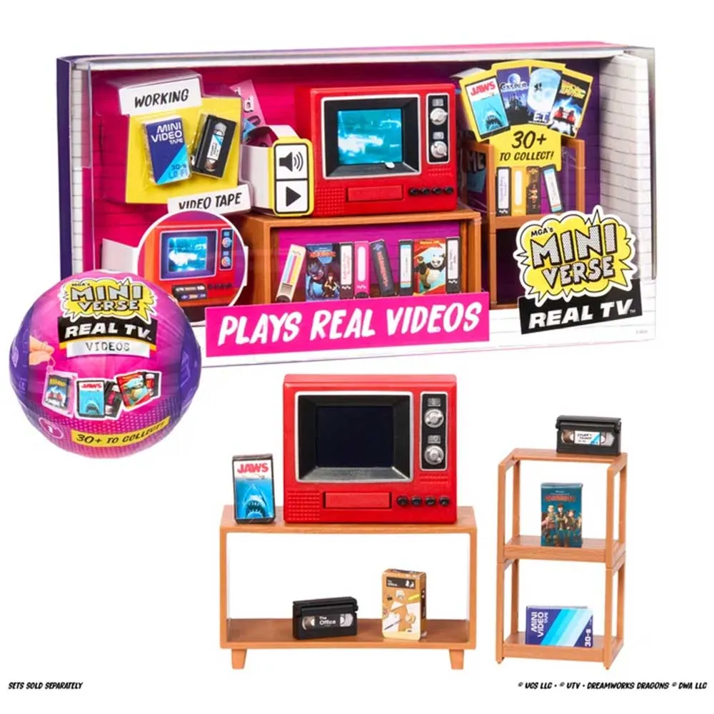 MGA's Miniverse Real TV Videos (LIC) – One Variation Chosen at Random