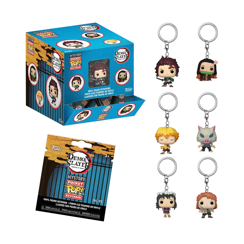 Mystery Pop! Keychain Demon Slayer, , hi-res.webp