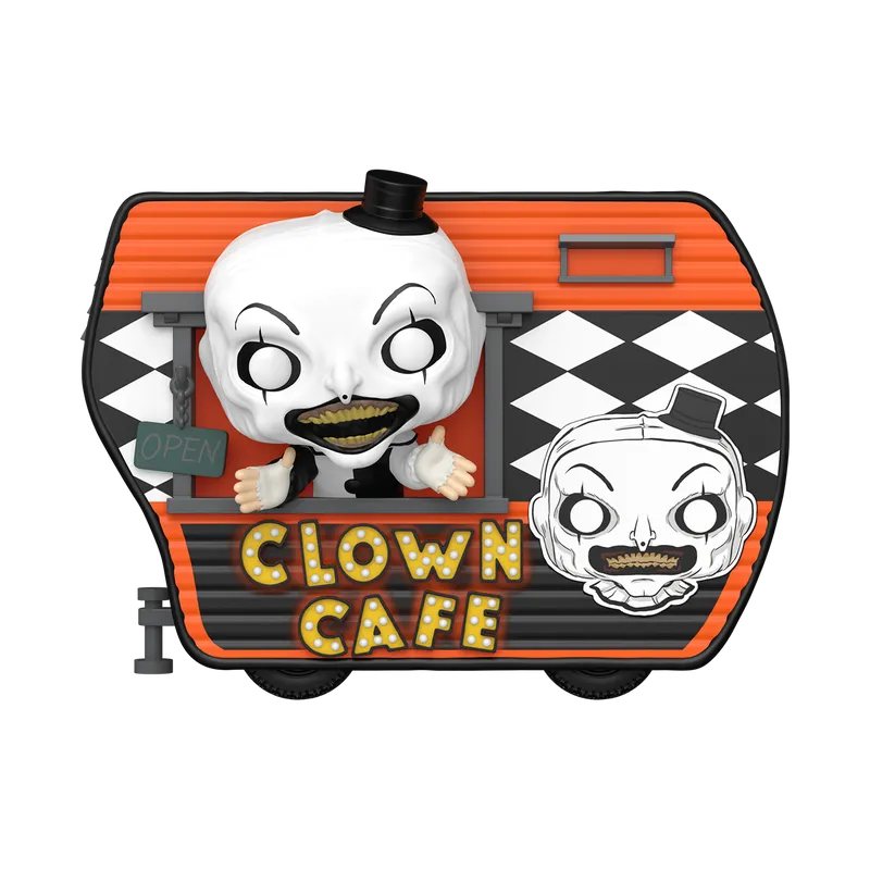 Pop! Rides Deluxe Art with Clown Cafe, , hi-res.webp