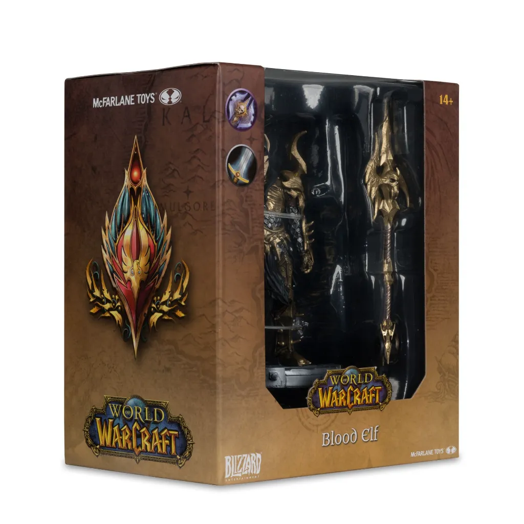 World of Warcraft Blood Elf 1:12 Scale Limited Edition Posed Figure