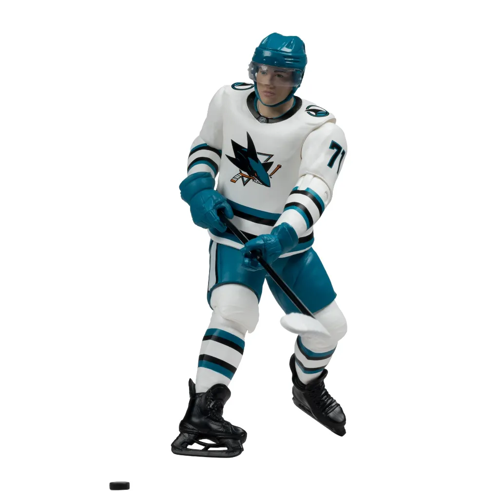 NHL 6" Macklin Celebrini (San Jose Sharks) (White Jersey) (NHL 27) - EB Games Canada Exclusive!