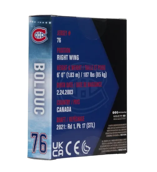 NHL Zachary Bolduc (Montreal Canadiens) Construct-a-Figure
