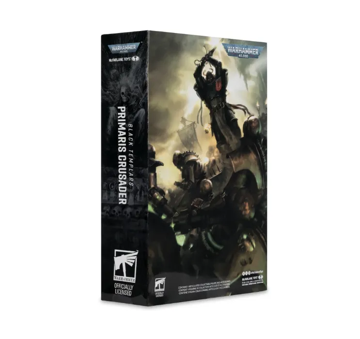 Warhammer 40,000 Primaris Crusader (Black Templars) 7-Inch Action Figure