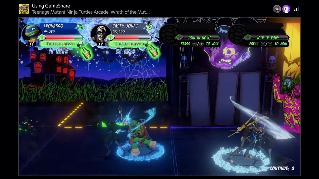 Teenage Mutant Ninja Turtles Arcade Wrath of the Mutants
