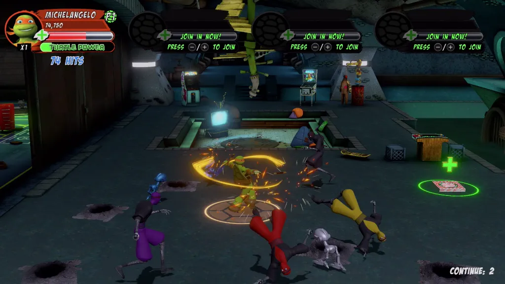 Teenage Mutant Ninja Turtles Arcade Wrath of the Mutants