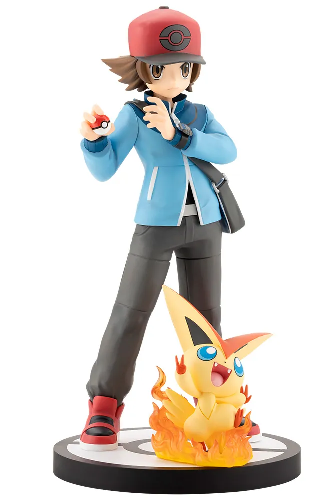 Pokémon Hilbert with Victini ARTFX J STATUE