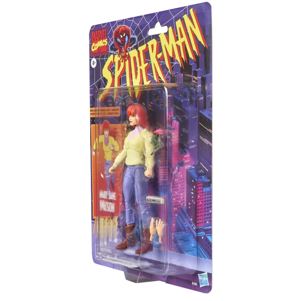 Marvel Legends Retro Cardback Mary Jane Watson, Spider-Man: The Animated Series