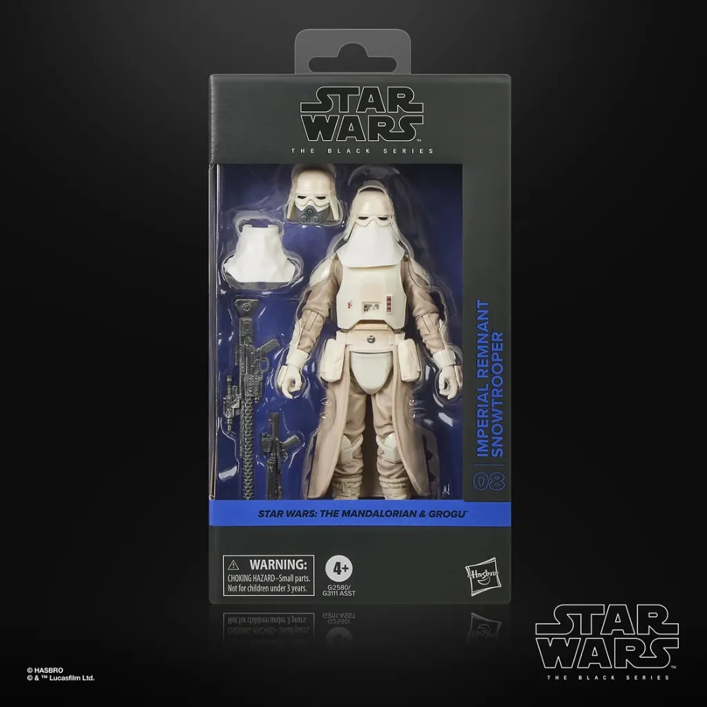 Star Wars: The Mandalorian & Grogu - Black Series - Imperial Remnant Snowtrooper Action Figure