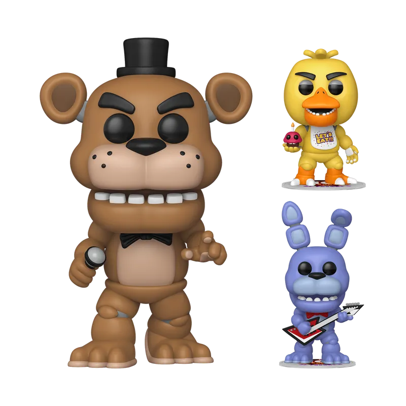 Pop! Jumbo Freddy with Bonnie & Chica 3-Pack, , hi-res.webp