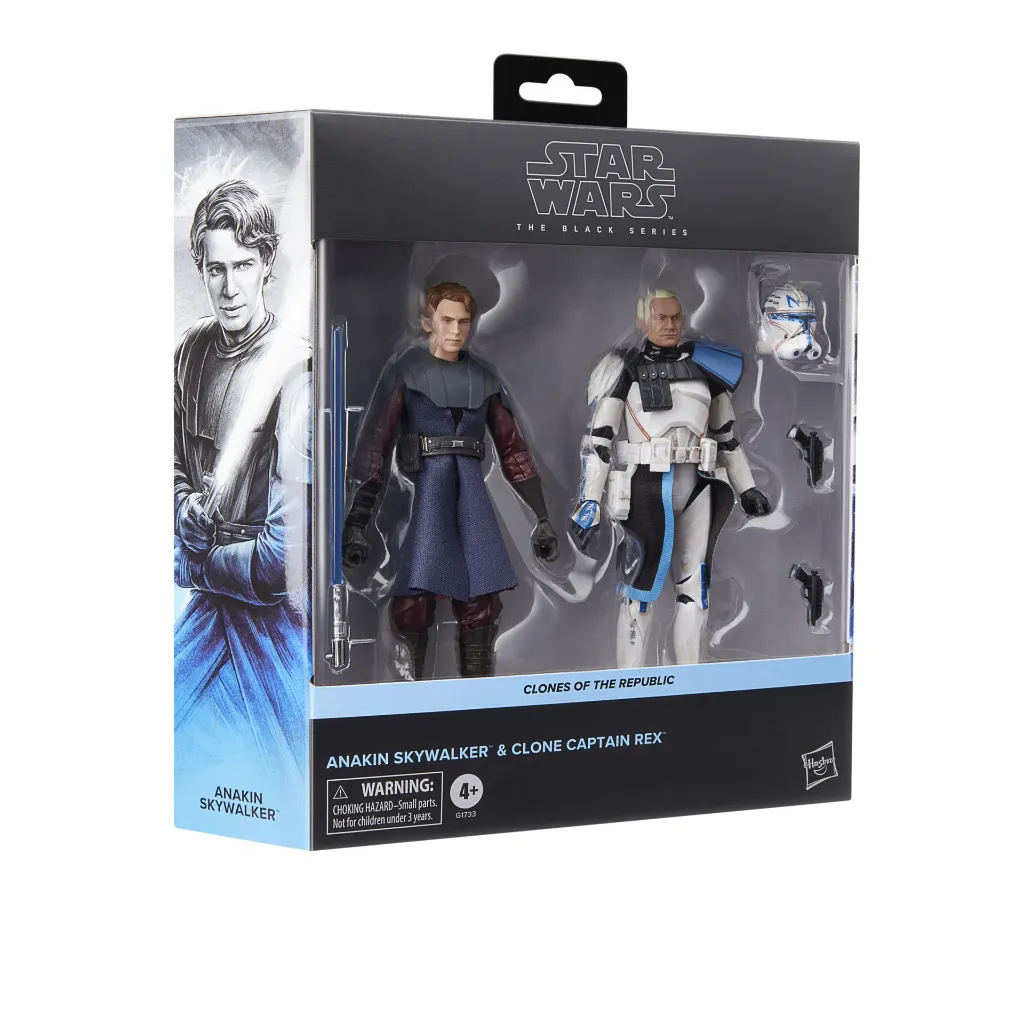 Star Wars The Black Series Anakin Skywalker & Clone Captain Rex - Pulse EB Games Canada Exclusive!