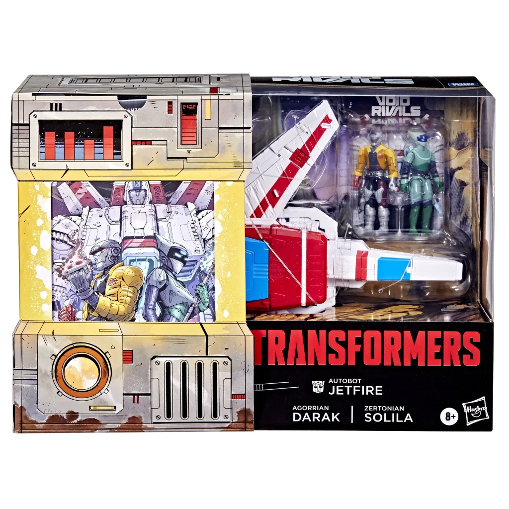 Transformers Void Rivals - Autobot Jetfire, Zertonian Solila, and Agorrian Darak - Pulse EB Games Canada Exclusive!