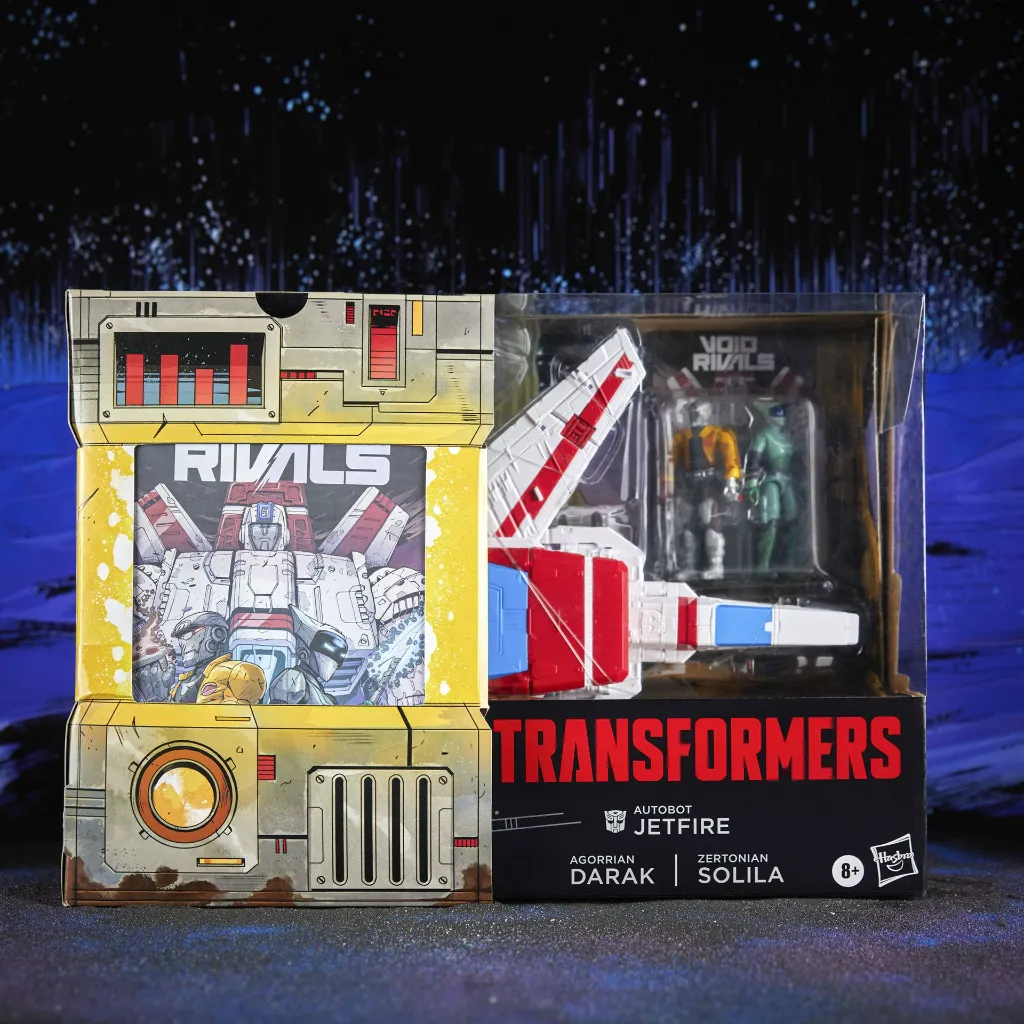 Transformers Void Rivals - Autobot Jetfire, Zertonian Solila, and Agorrian Darak - Pulse EB Games Canada Exclusive!
