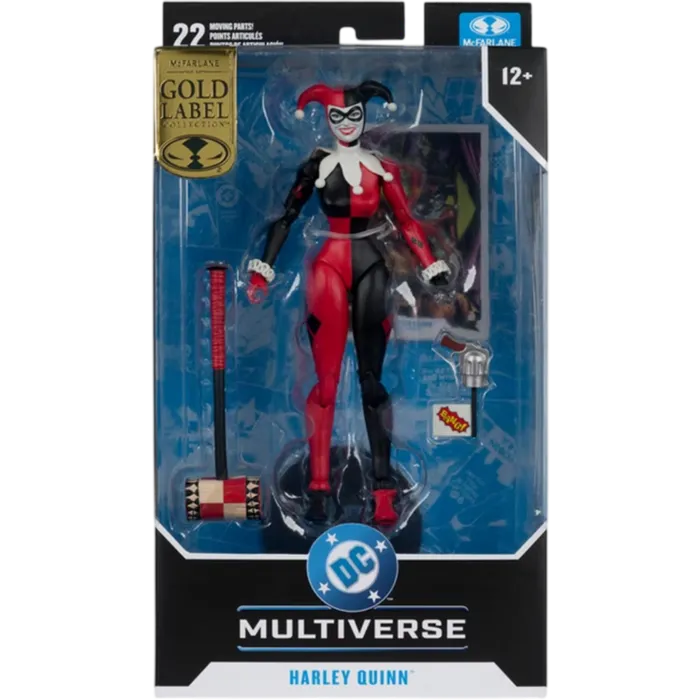 Batman - Harley Quinn (DC Classic) DC Multiverse Gold Label 7-Inch Scale Action Figure - EB Games Canada Exclusive!
