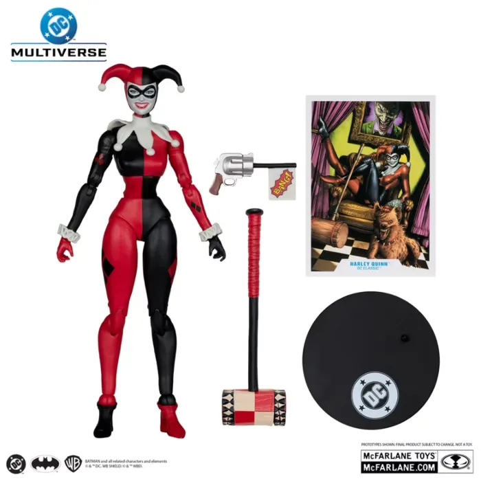 Batman - Harley Quinn (DC Classic) DC Multiverse Gold Label 7-Inch Scale Action Figure - EB Games Canada Exclusive!