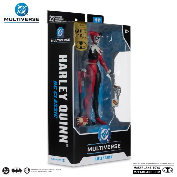 Batman - Harley Quinn (DC Classic) DC Multiverse Gold Label 7-Inch Scale Action Figure - EB Games Canada Exclusive!