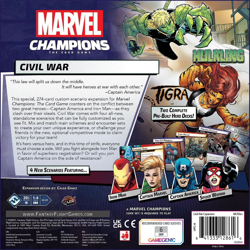 Marvel Champions LCG: Civil War - Expansion (EN)
