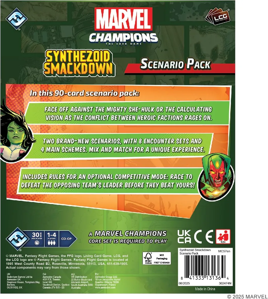 Marvel Champions LCG: Synthezoid Smackdown - Scenario Pack (EN)