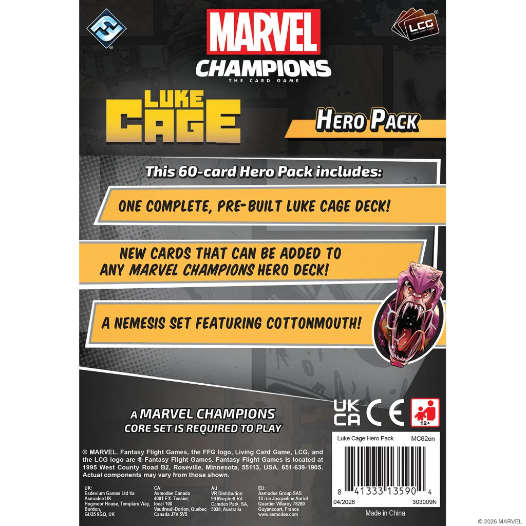 Marvel Champions LCG: Luke Cage - Hero Pack (EN)