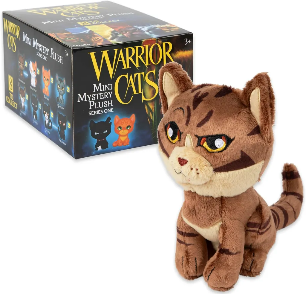 Warrior Cats Mini Mystery Plush - Series 1 Blind Box – One Variation Chosen at Random