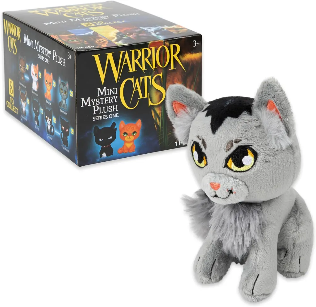 Warrior Cats Mini Mystery Plush - Series 1 Blind Box – One Variation Chosen at Random
