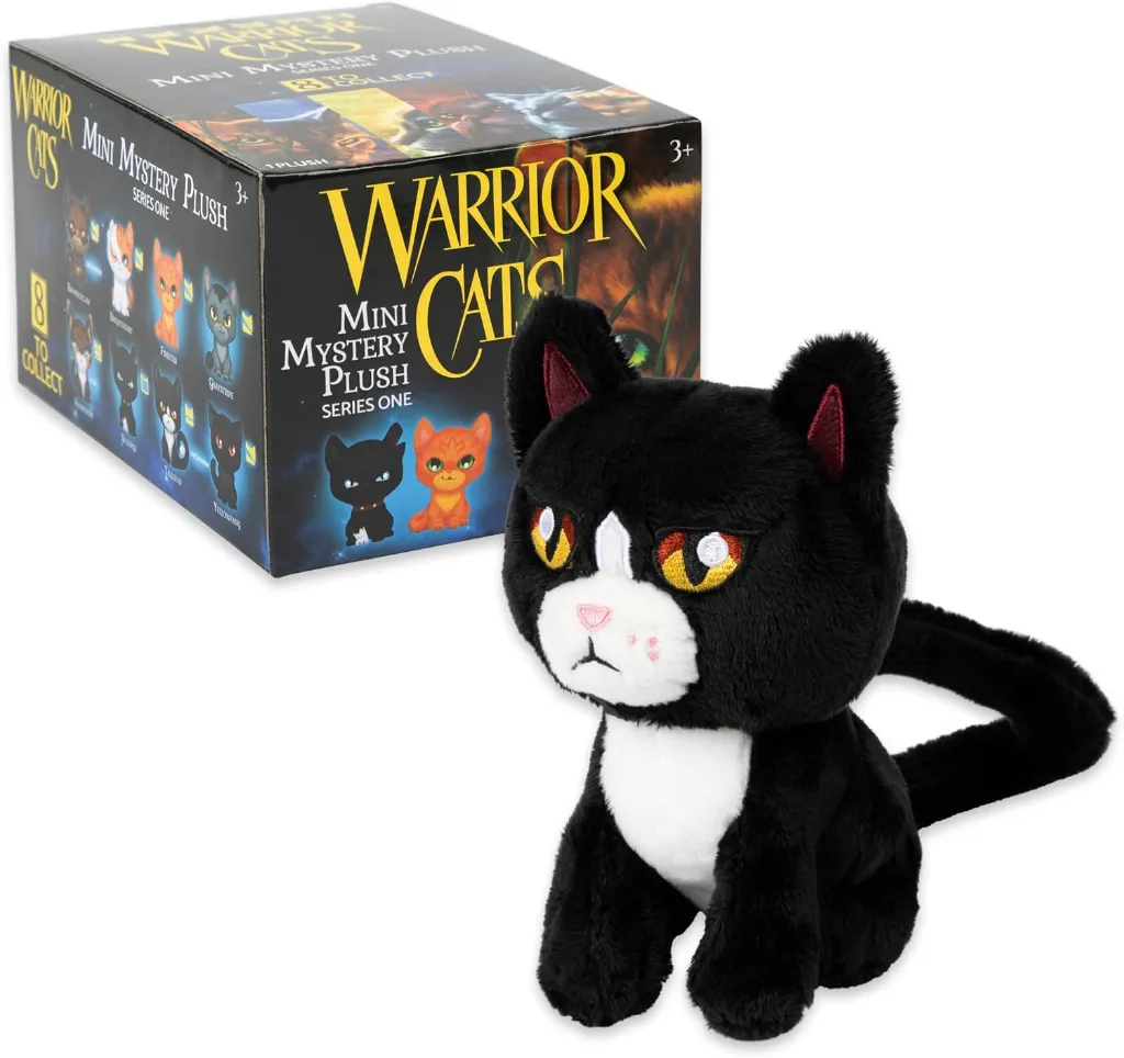 Warrior Cats Mini Mystery Plush - Series 1 Blind Box – One Variation Chosen at Random