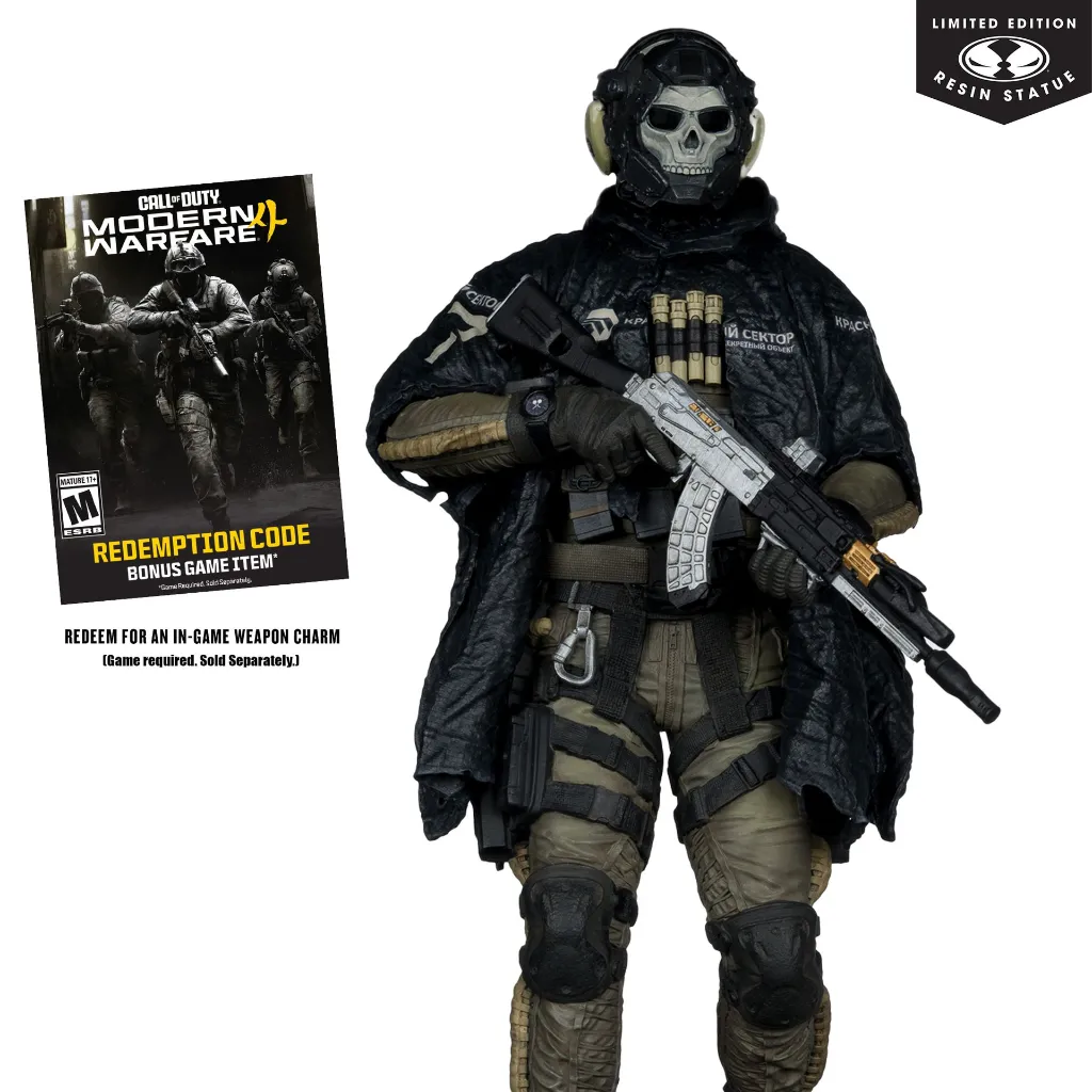 Call of Duty: Modern Warfare 4 Ghost 1:6th Scale (12-Inch) Resin Statue McFarlane Toys
