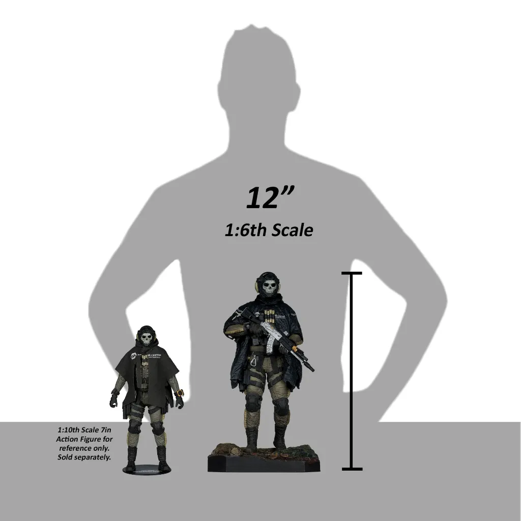 Call of Duty: Modern Warfare 4 Ghost 1:6th Scale (12-Inch) Resin Statue McFarlane Toys
