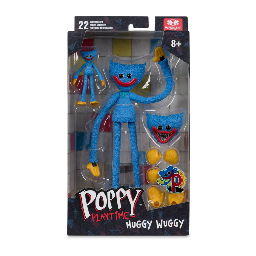 Poppy Playtime Huggy Wuggy (Classic) 7-Inch Action Figure McFarlane Toys