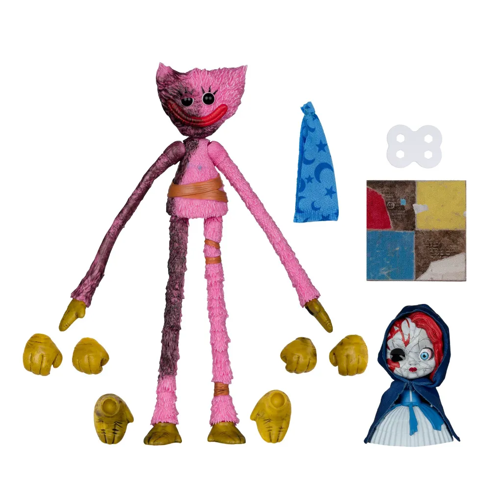 Poppy Playtime Kissy Missy (Ruined) 7-Inch Action Figure McFarlane Toys