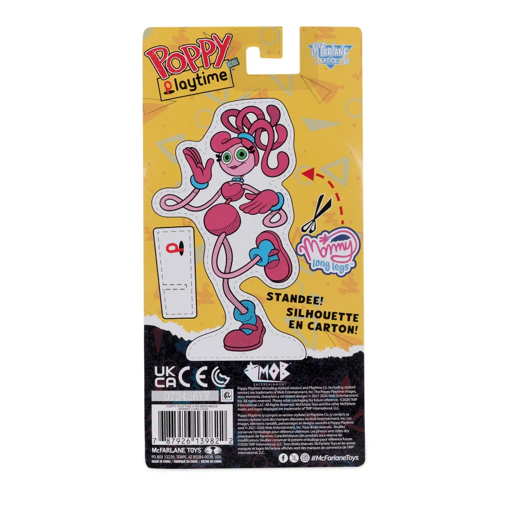 Poppy Playtime Mommy Long Legs 4.5-Inch Bendable Figure McFarlane Toys