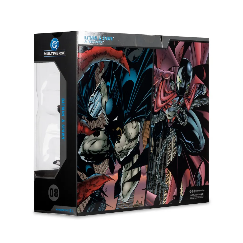 DC Multiverse Batman & Spawn 7-Inch Collector Edition 2 Pack Gold Label - EB Games Canada Exclusive!