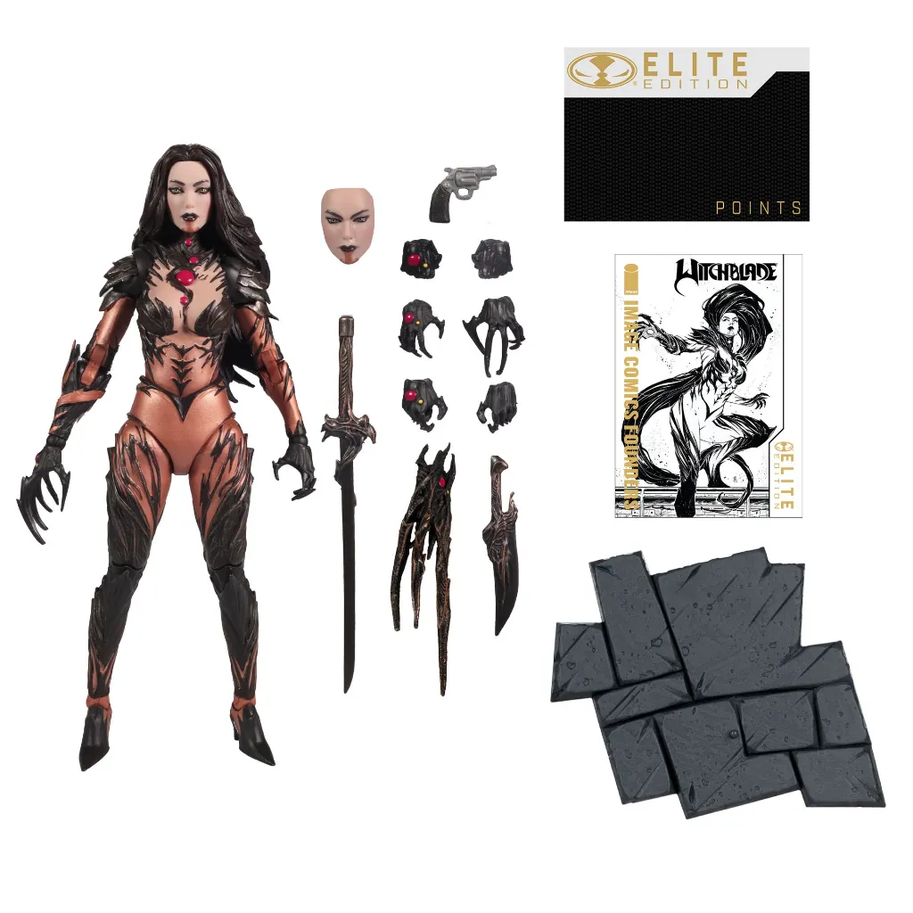 Sara Pezzini (Witchblade) (Image Comics Founders Series) 7-Inch Deluxe Action Figure McFarlane Elite Edition