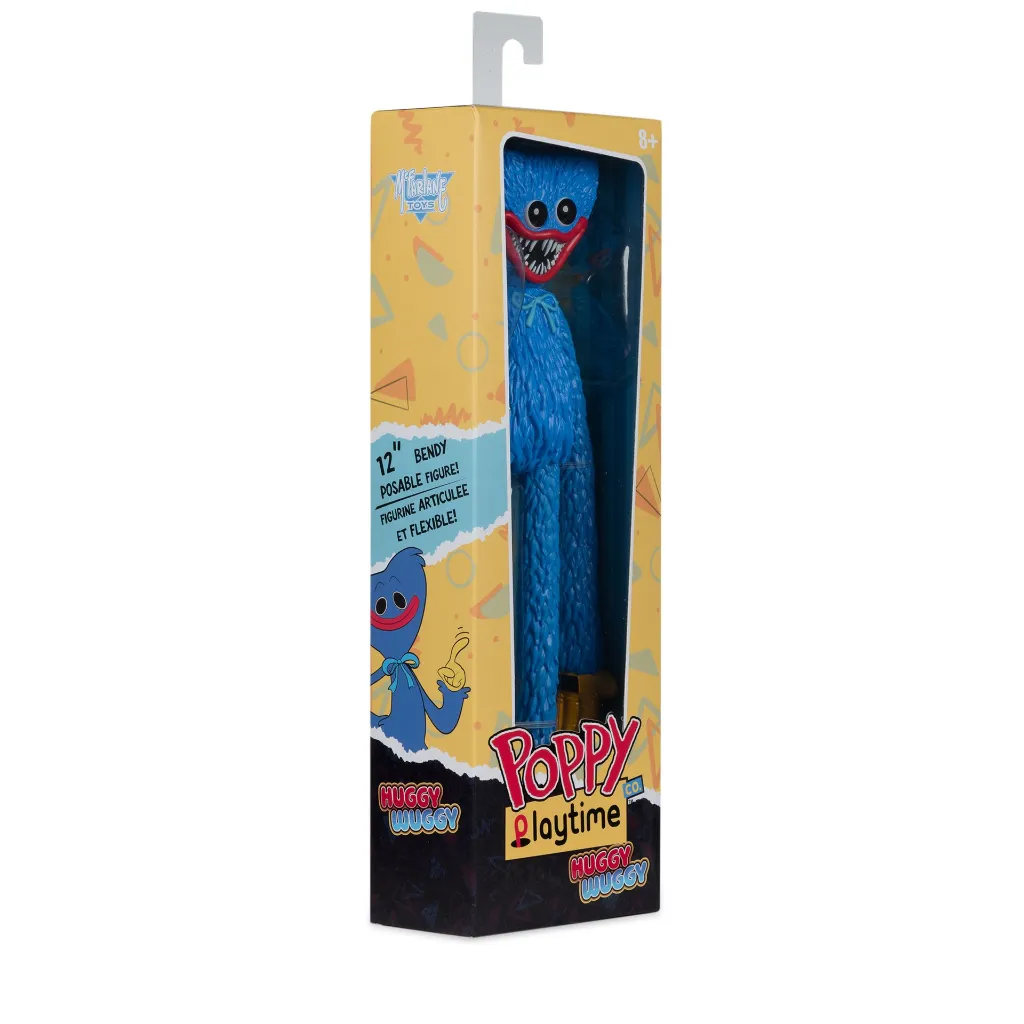 Poppy Playtime Huggy Wuggy (Smile) 12-Inch Bendable Figure McFarlane Toys
