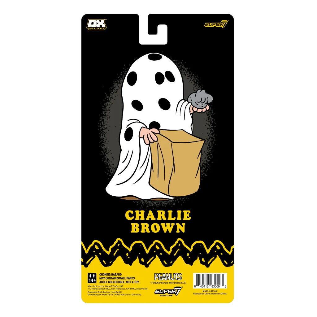Peanuts DELUXE Wave 01 - Charlie Brown (with Ghost Sheet)