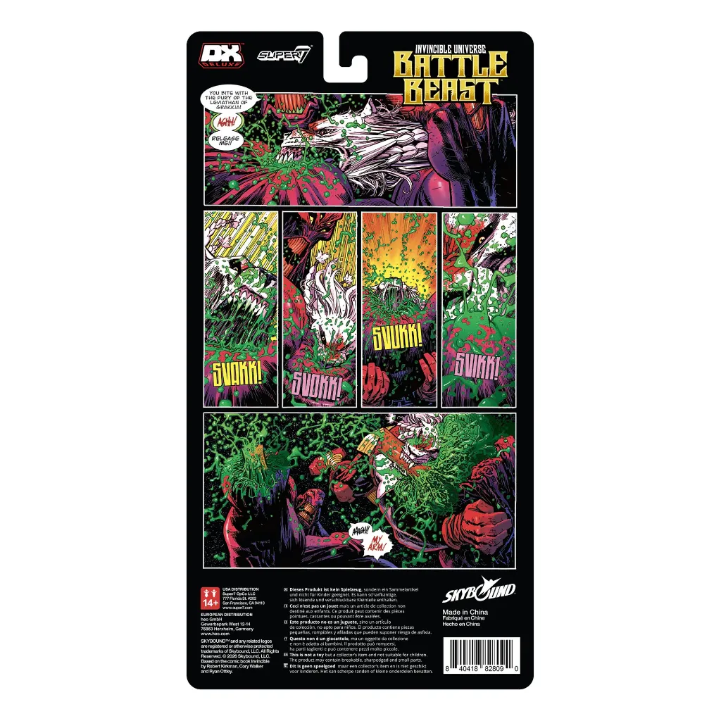 Invincible DELUXE - Battle Beast (Colossus of Emsiu Blood Splatter) - EB Games Canada Exclusive!
