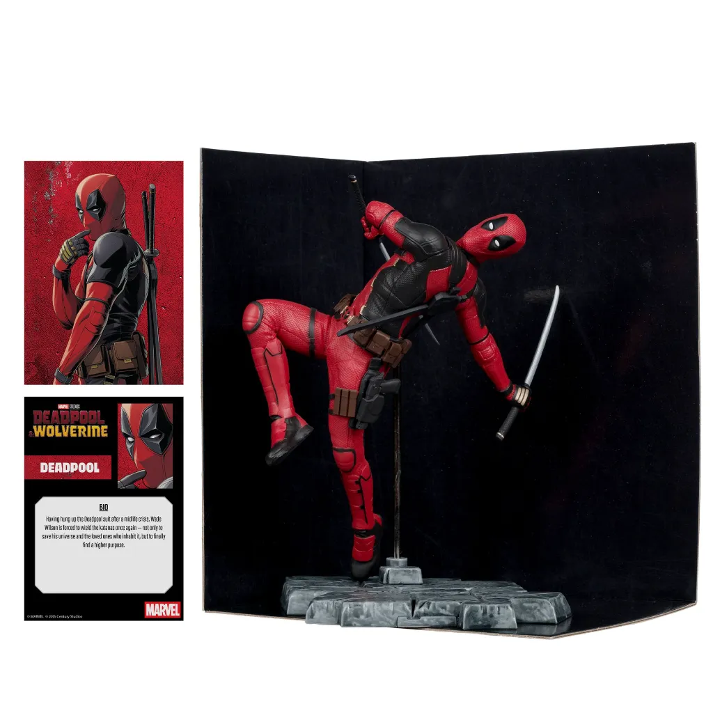 Marvel Studios Deadpool (Deadpool & Wolverine) 1:10th Scale Collectible Gold Label McFarlane Toys
