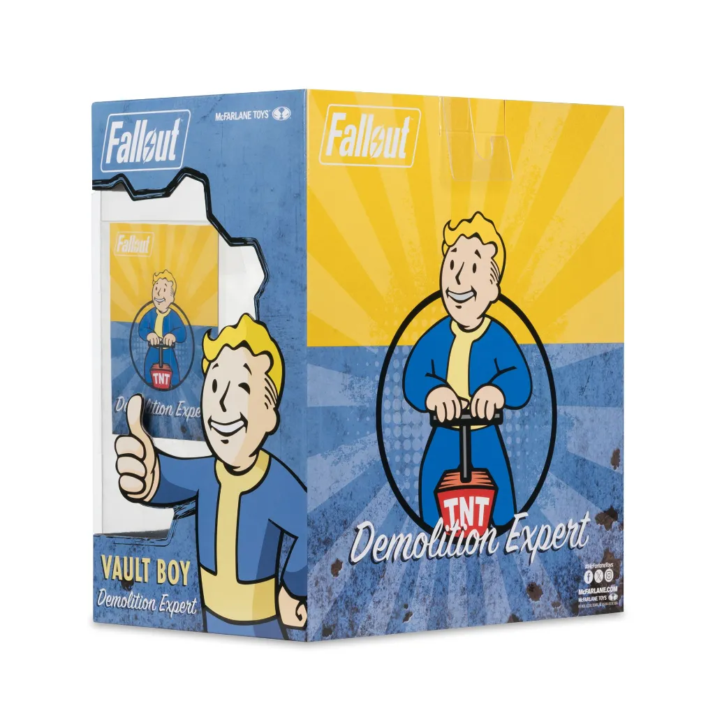 Fallout Vault Boy (Demolition Expert) 5-Inch Posed Figure McFarlane Toys - EB Games Exclusive!