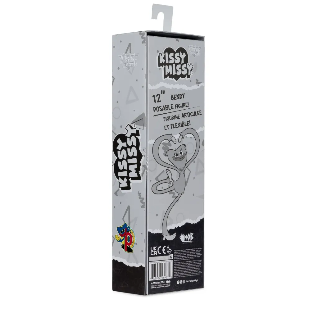 Poppy Playtime Kissy Missy (Black and White) 12-Inch Bendable Figure Gold Label McFarlane Toys - EB Games Canada Exclusive!