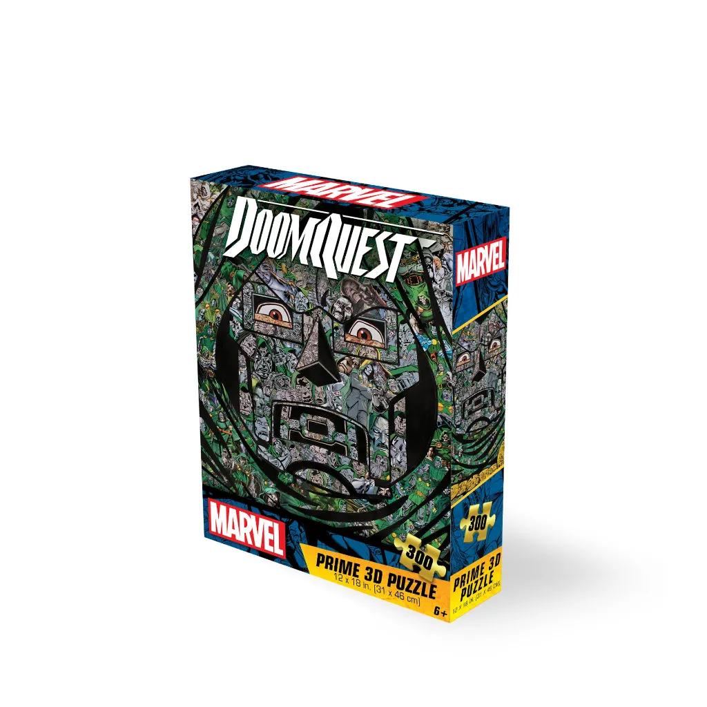 Marvel Doctor Doom: Doomquest #1 Cover 300-Piece 3D Lenticular Puzzle - NYCC Exclusive