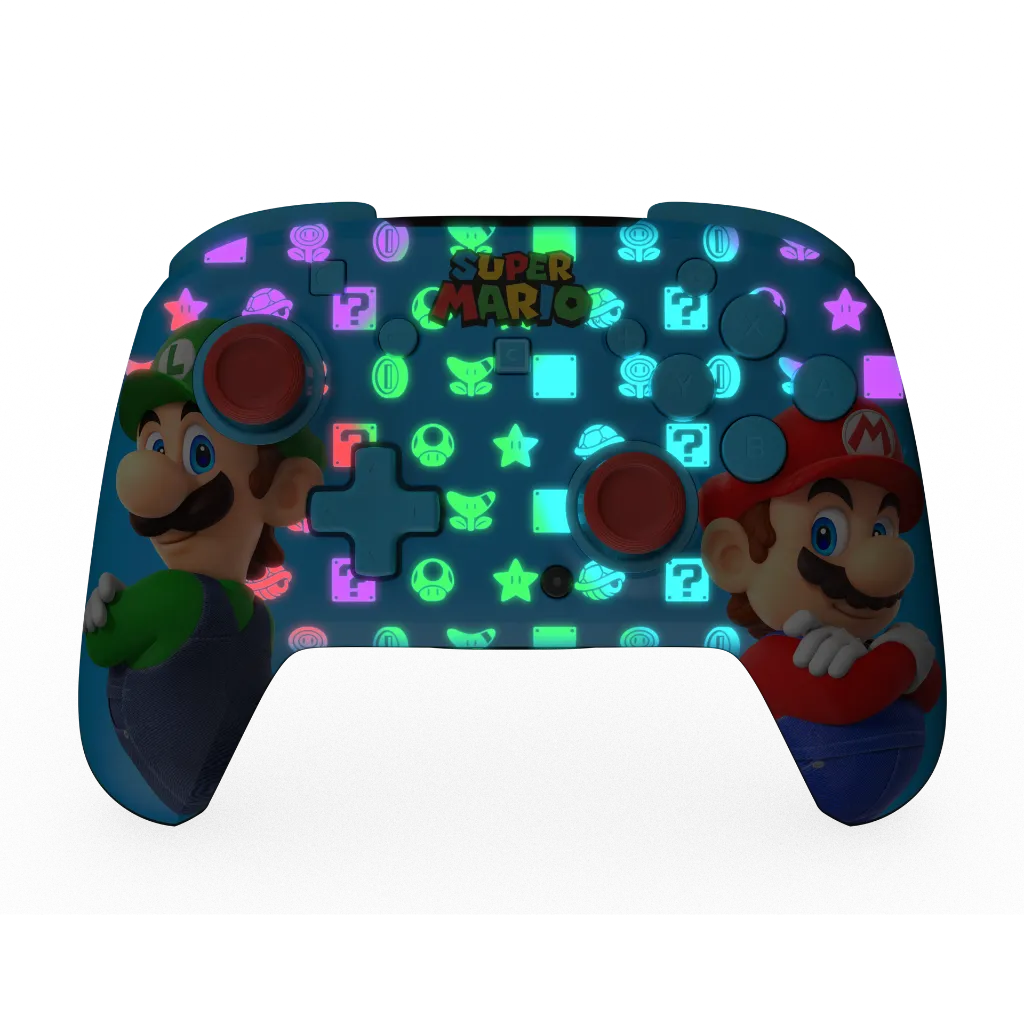 NSW2 Rematch Wireless Controller - Mario and Luigi