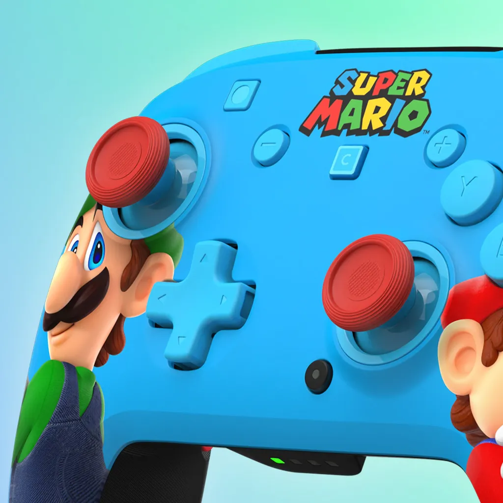 NSW2 Rematch Wireless Controller - Mario and Luigi