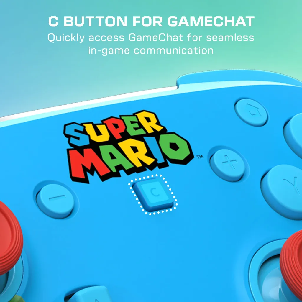 NSW2 Rematch Wireless Controller - Mario and Luigi