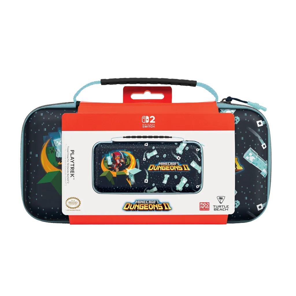 NSW2 PlayTrek Travel Case - Minecraft Dungeons II