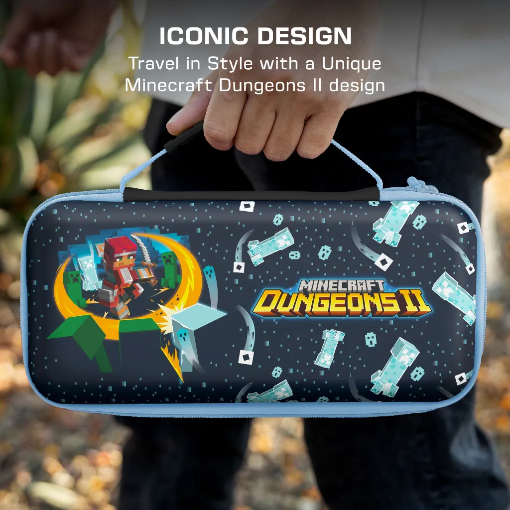 NSW2 PlayTrek Travel Case - Minecraft Dungeons II